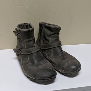 Grey Merrell boots